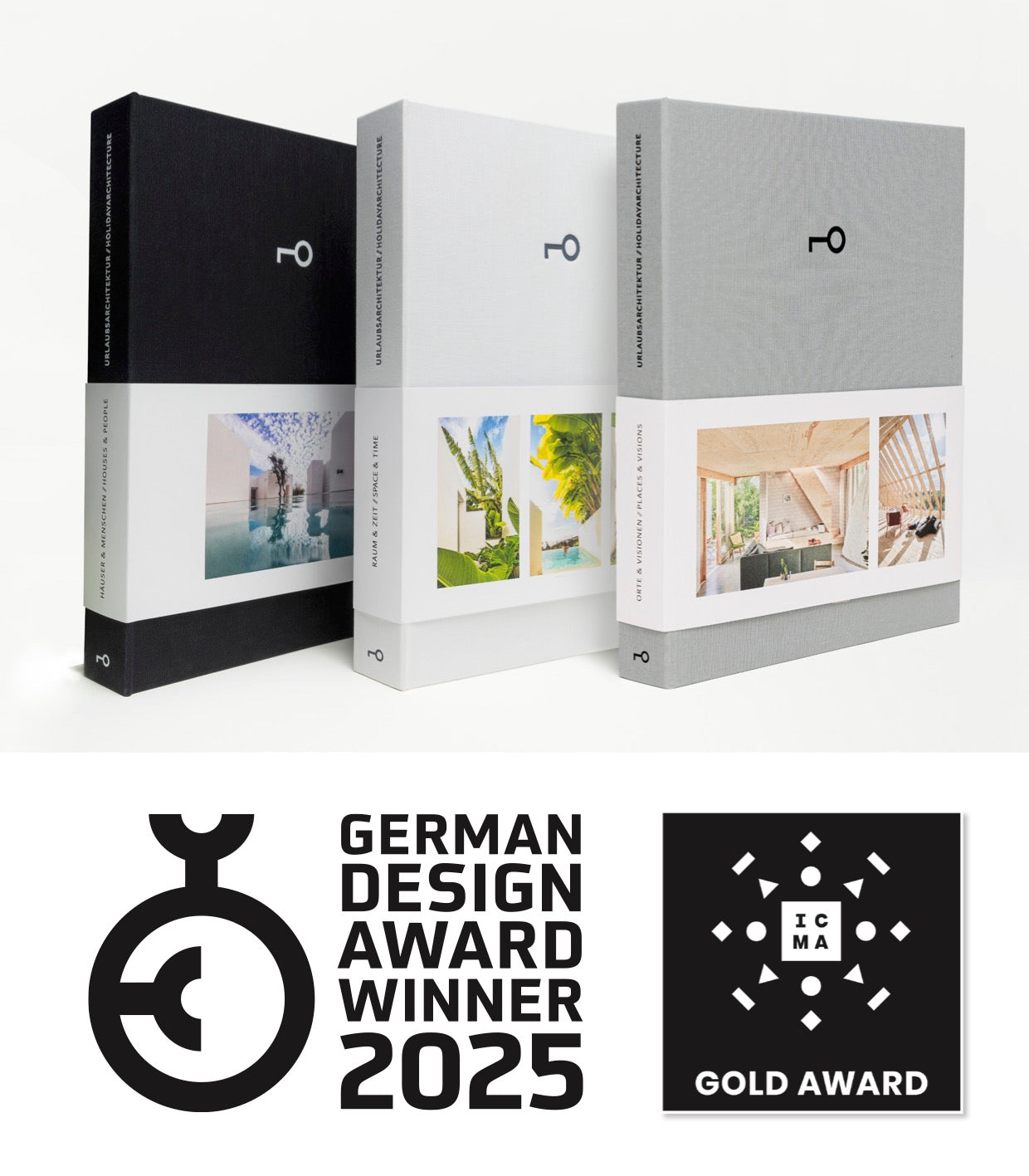 Set unserer aktuellen preisgekrönten Buchserie // Set of our current award-winning book series