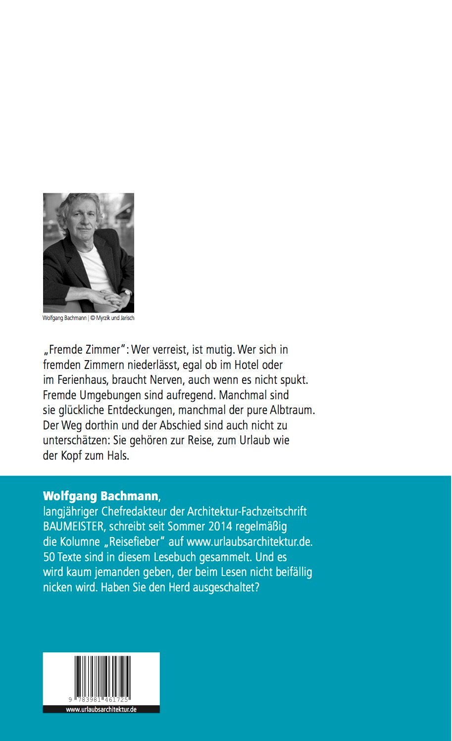 RESTEXEMPLARE - Wolfgang Bachmann - Fremde Zimmer